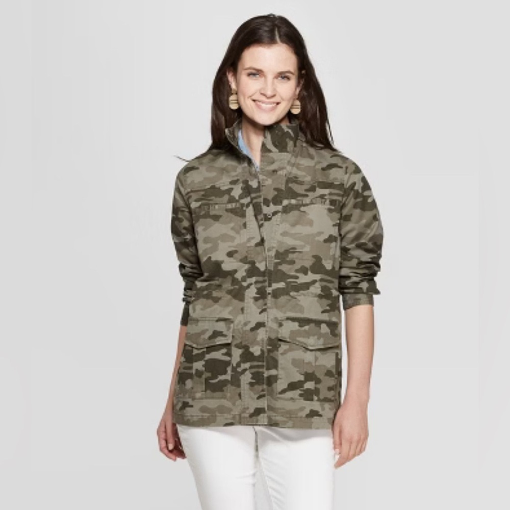 B. 🖤 NWT Universal Thread Camo Utility Jacket – Size Small 🖤